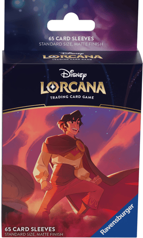 DISNEY LORCANA CARD SLEEVE SET 5 PACK B